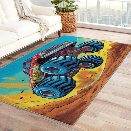 Vista 48 de Alfombra óptica visual de ilusión de vórtice 3D, alfombra de 2 x 3, alfombras lavables para entrada, sala de estar, dormitorio, alfombra de área