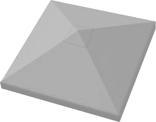 Vista 9 de BenefitUSA - Parasol de repuesto para cenador o toldo de patio de poliéster de una sola capa, Marrón topo