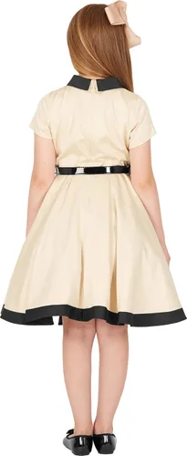 Vista 5 de BlackButterfly Vestido para niñas "Lucy" vintage Clarity 50, Negro