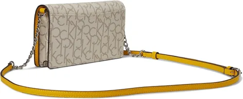 Vista 2 de Calvin Klein Valentina Wallet On A String VanillaKhakiNarciso Talla única, VainillaCaquiNarciso
