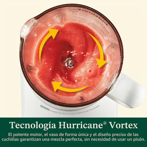 Vista 3 de [Usado] Cuisinart Hurricane® - Batidora digital en tarro de vidrio de 48 onzas, manual de 5 velocidades, 6 ajustes preestablecidos, batido, batido