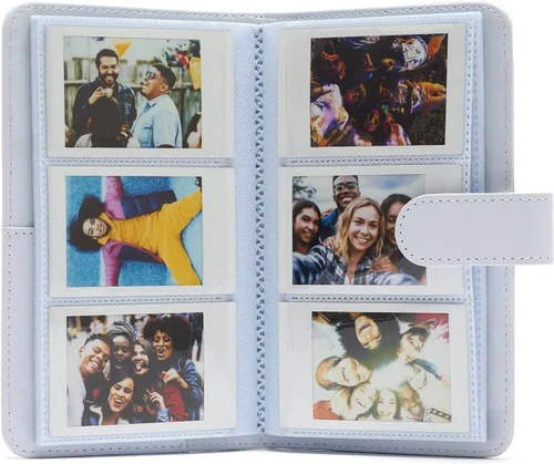 Vista 2 de instax mini film 108 álbum de fotos, Clay White