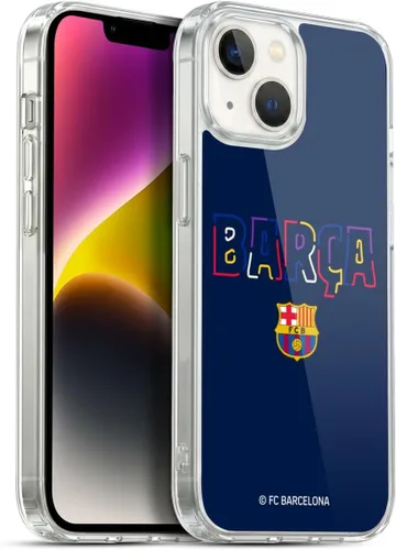 Vista 205 de Head Case Designs Funda de gel suave con licencia oficial del FC Barcelona Barca Crest Graphics [protección de grado militar] compatible con Apple