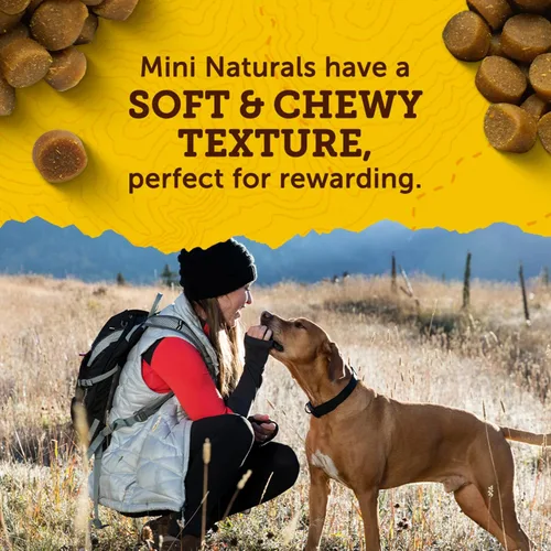 Vista 12 de Zuke's Mini Naturals Premios para entrenamiento de perros, masticables y suaves, con mantequilla de maní y avena.