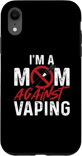 Vista 25 de I'm a Mom Against Vaping Cigarrillo electrónico Funda Vape Vaper para iPhone 17