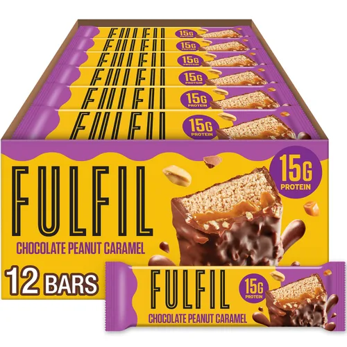 Vista 15 de FULFIL Paquete variado de barras de proteínas, 0.71 oz de proteína, 12