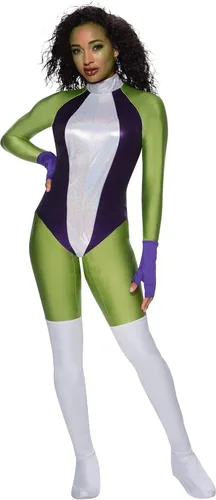 Vista 4 de Rubies She Hulk - Disfraz de lujo para adultos color verde