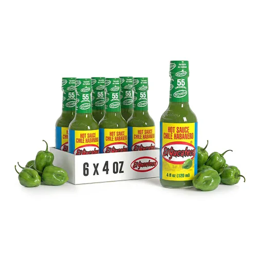 Vista 11 de El Yucateco Salsa picante habanero verde, 4 oz