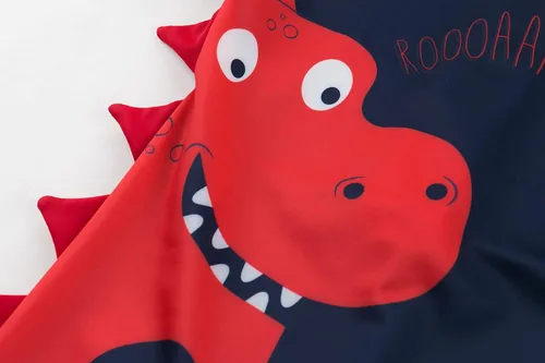Vista 5 de SANSI Traje de baño para niños con protección solar UPF 30+, protección solar UV de una pieza