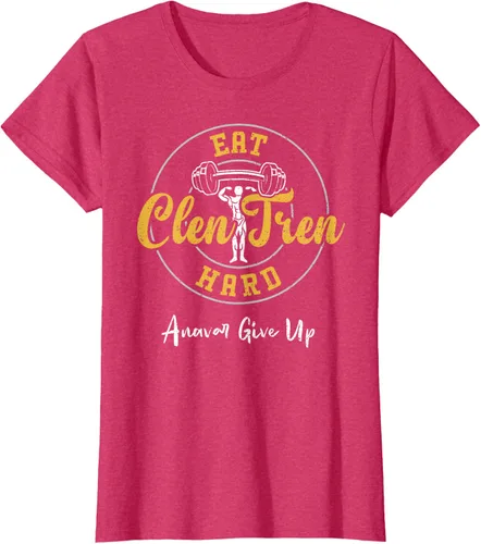 Vista 11 de Culturismo: Comer Clen Tren Hard Anavar Give Up - Camiseta de gimnasio, Negro