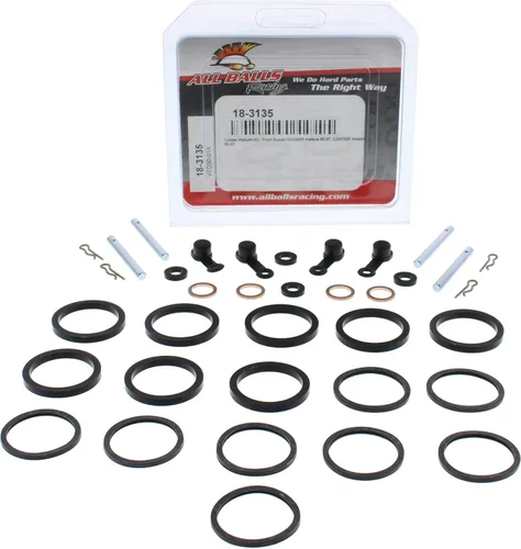 Vista 3 de All Balls Racing 18-3135 Kit de reconstrucción de pinza compatible con/repuesto para Suzuki GSX 600 F Katana 1988-1997, GSX 750 F Katana 1989-1997