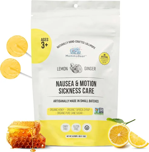 Vista 7 de MommaBear Organics - Paletas para la tos hechas a mano para niños – Alivio natural del dolor de garganta y chupetines para la tos para niños mayores