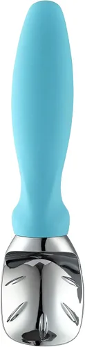Vista 9 de Spring Chef - Cuchara para helado con mango suave, profesional, fuerte y resistente, utensilio de cocina de primera calidad para masa de galletas