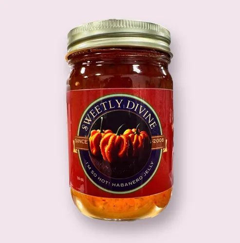 Vista 4 de Sweetly Divine Gelatina de pimiento picante - Varios sabores disponibles (jalapeno albaricoque)