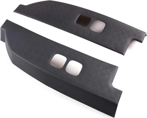 Vista 8 de YIWANG ABS negro luz trasera cubierta protector para Land Rover Defender 90 110 2020-2022 coche exterior Accesorios