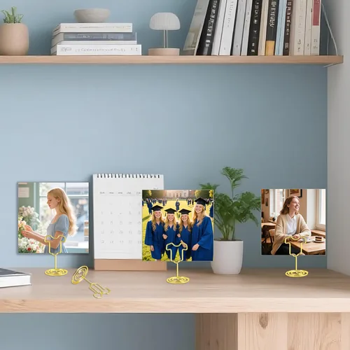 Vista 2 de 32 soportes para notas, soportes para números de mesa, soportes para fotos para mesas (mantos)