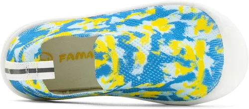 Vista 3 de FYMANA Zapatos de bebé para caminar para niños pequeños, zapatos de malla ligera transpirable para niños y niñas, antideslizantes, zapatillas