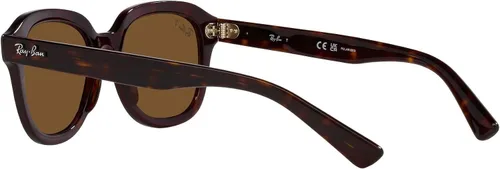 Vista 5 de Ray-Ban Gafas de sol cuadradas Rb4398f Erik Low Bridge Fit para mujer