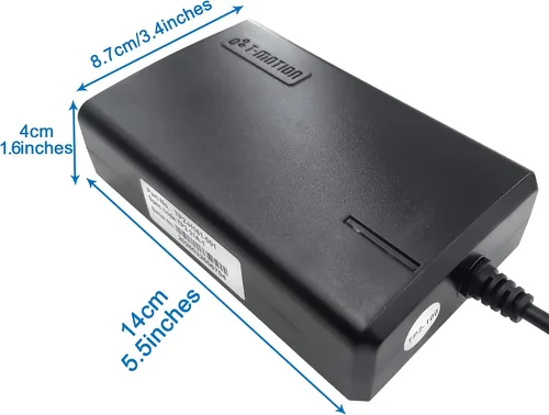 Vista 6 de Reclinable Timotion TP2 TP2P IP20 5 Pin fuente de alimentación adaptador kits reemplazo para silla elevadora Incluye cable de alimentación de CA