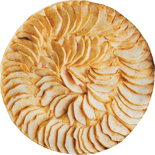 Vista 32 de Ambesonne Manta redonda Kiwi, Half of an Exotic Fruit with The Seeds Summer Season Tropical Vitamin, ligera funda para sofá y cama, regalos Verde