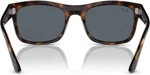 Vista 4 de Ray-Ban Gafas de sol unisex montura negra, lentes verdes, 2.205 in