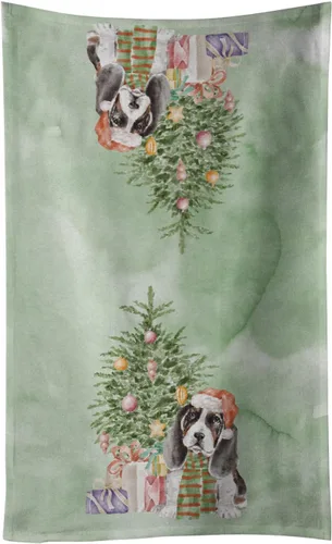 Vista 39 de Caroline's Treasures Toalla de cocina Christmas English Bulldog #2, 15 X 28, multicolor
