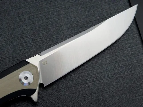 Vista 4 de Eafengrow EF947 EDC D2 Cuchillo plegable, carpeta de rodamiento de bolas con asa G10 con forro de bloqueo, cuchillo aleta EDC con bolsillo, camping