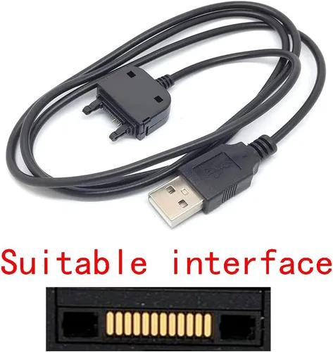Vista 2 de Cable de carga USB para Sony Ericsson C510 C510i C702 C702i C901 C901i C902 C902i C903 C903i C905 C905i D750 D750i F305i G502 G502 G502i 700 G700i