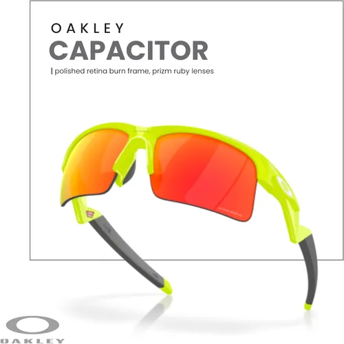 Vista 5 de Oakley Unisex Kids Oj9008 Flak Xxs Square Sunglasses