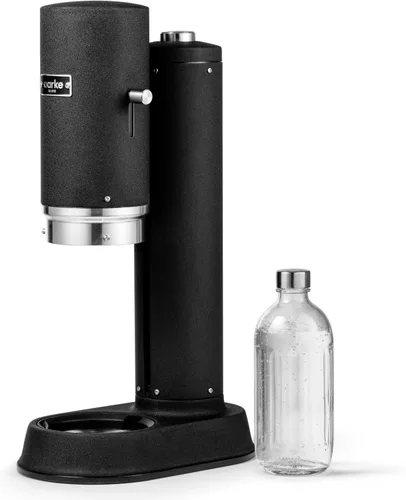 Vista 12 de Aarke Carbonator Pro, Máquina para Agua Espumosa y Carbonatada, Acero Inoxidable con Botella Reutilizable de Vidrio, Volumen 800 mL/27 fl oz