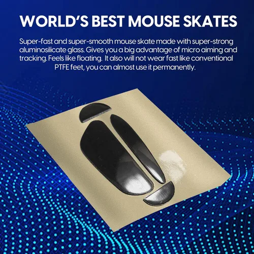 Vista 4 de Logitech MX Master 2S Gaming Mouse Feet Mouse Skatez Mouseskates Reemplazo (MX Master 2S)