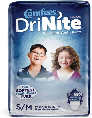 Vista 4 de Comfees DriNite - Pantalones juveniles pequeños, medianos, 68