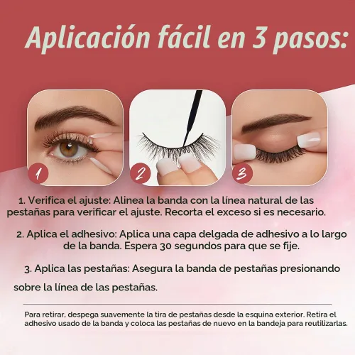 Vista 7 de Ardell Bambi - Pestañas postizas con aspecto de muñeca, ligeras, dramáticas de volumen y longitud para efecto de ojos grandes, 1 par Bambi Negro