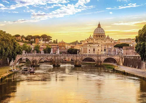 Vista 2 de Clementoni Roma-31819 - Rompecabezas de 1500 piezas, fabricado en Italia, sin