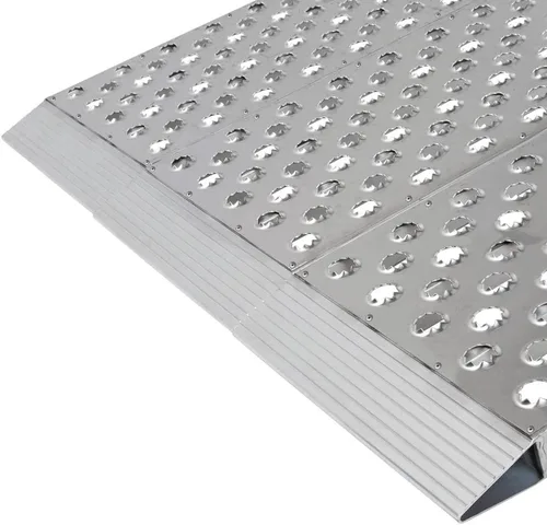 Vista 2 de Big Boy EZ Rizer MF3-9657-EZ Rampa plegable de aluminio de 8 pies de Black Widow
