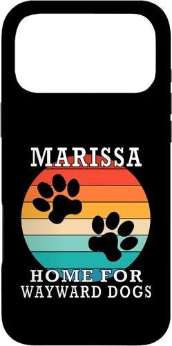 Vista 22 de Marissa Home for Wayward Dogs Family Name Case for iPhone 17