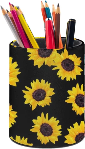 Vista 11 de Organizador de lápices con diseño de bandera de Estados Unidos, lindo portalápices, taza de lápices para escritorio, soporte para brochas