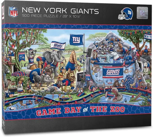 Vista 32 de YouTheFan - Rompecabezas NFL Game Day at The Zoo, 500 piezas