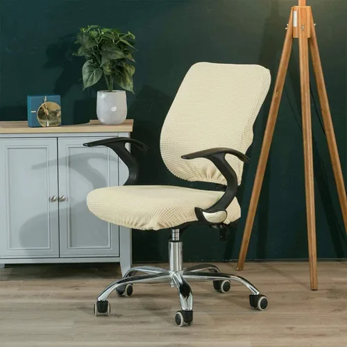 Vista 3 de Sunnyway Funda de asiento para silla de oficina, funda elástica de elastano para escritorio y silla de computadora, protector de asiento extraíble