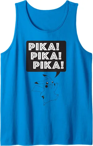 Vista 6 de Pokemon Pika Pika Tank Top Blanco