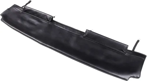 Vista 6 de Cubierta para deflector de aire para capó de automóvil compatible con accesorios Land Rover Defender 110 2020-2023, cubierta del capó delantero