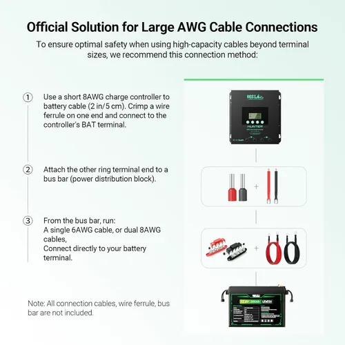 Vista 9 de HQST Controlador de carga solar MPPT de 60 A, auto de 12 V/24 V/36 V/48 V, entrada fotovoltaica máxima de 150 V, aplicación Bluetooth inteligente