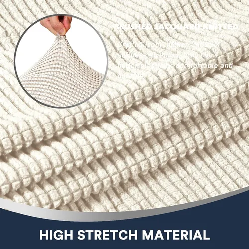 Vista 4 de Fundas elásticas para reposabrazos de sofá, fundas de elastano jacquard para sillas y sofás, fundas antideslizantes para reposabrazos