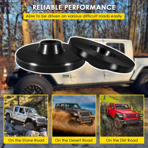Vista 4 de KJ09192 Kit de elevación trasera de 3/4 pulgadas para Jeep Gladiator JT 2020 (paquete de 2, kit de elevación trasera de 0.75 pulgadas)