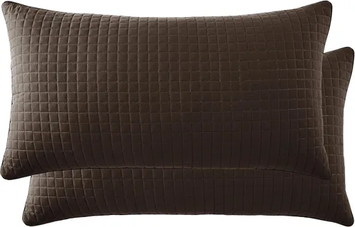 Vista 68 de Fundas Southshore Fine Linens Vilano Springs, para almohada, acolchadas, Microfibra, Pizarra, 20" x 36" 15 - Pizarra