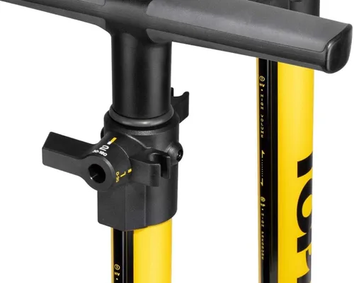 Vista 3 de Topeak Joe Blow Sport - Bomba de piso de 2 etapas, color amarillo, talla única