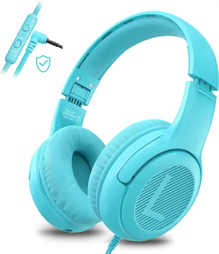 Vista 9 de awatrue AT2 2 auriculares para niños para viajes escolares, volumen seguro Paquete de 2 piezas