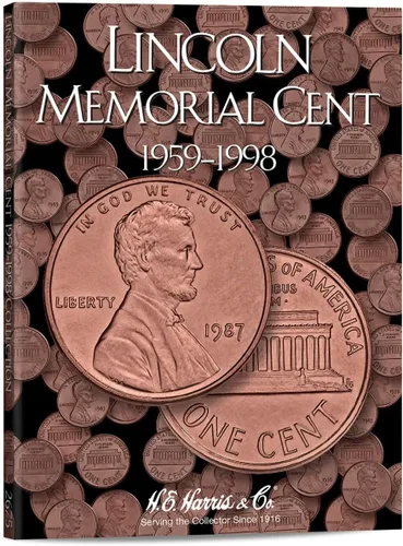 Vista 14 de H.E. Harris & Co US Carpeta de Monedas Cent Pequeño 1857 – Conjunto de Cinco Volúmenes con Fechas #’s 2671, 2672, 2673, 2674, 4002