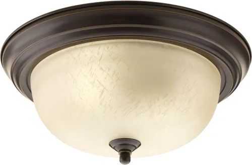 Vista 8 de Progress Lighting 2-Light Ceiling Light, Flush Mount Ceiling Light Fixture for Interior Kitchen Lights, Hallway, Bedroom, Living Room, 13-1/4