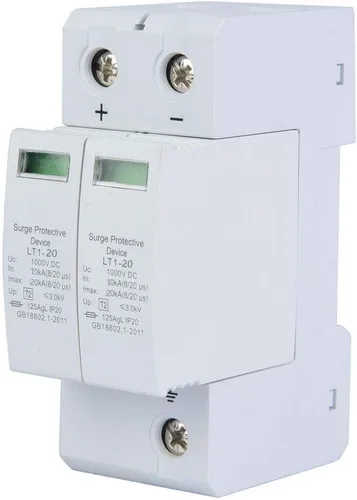 Vista 4 de Pararrayos de baja tensión del protector fotovoltaico de DC del dispositivo de protección 2P (20KA)